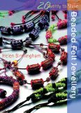 Beaded Felt Jewellery