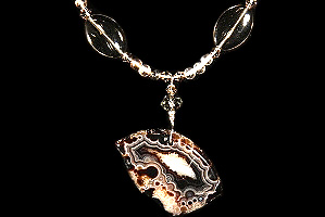 agate necklace