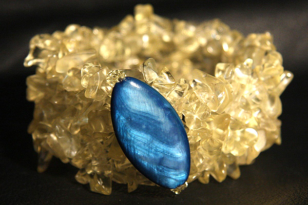 Fresh Citrine Crystal Bracelet