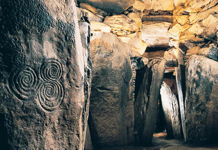 Goddess Handcrafted Copper Spiral Stardust Earrings