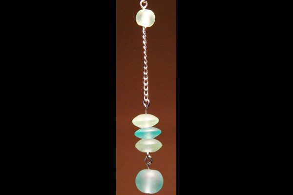 Summer Breeze Earrings ~ Sea Foam Series