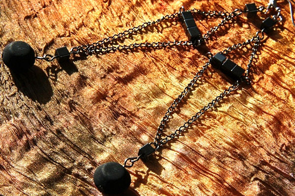 BLACK on BLACK Diamond Earrings