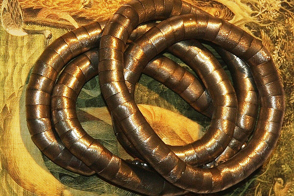 Unique Brushed Stainless Steel Necklace XL