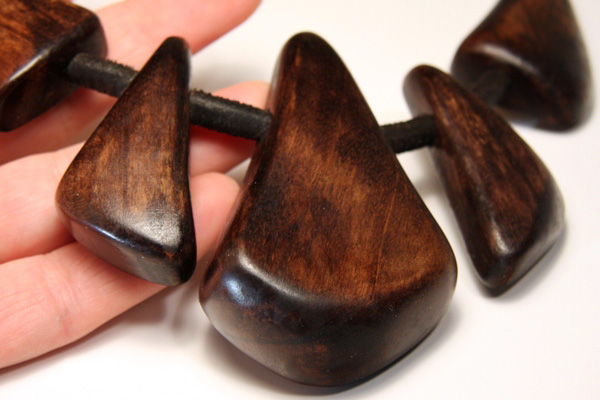 Dark Walnut Necklace XL