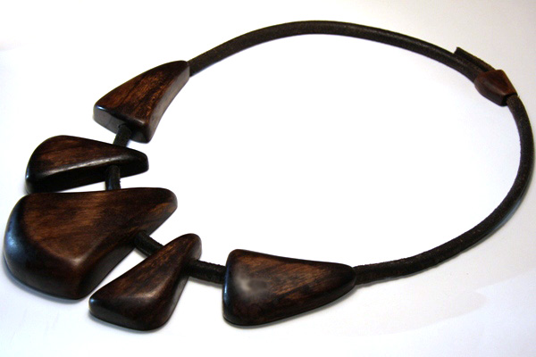 Dark Walnut Necklace XL