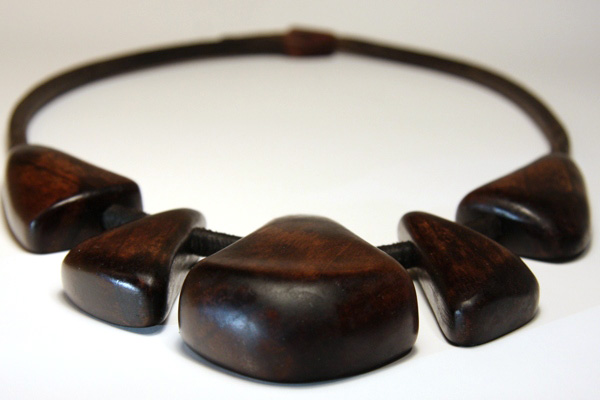 Dark Walnut Necklace XL