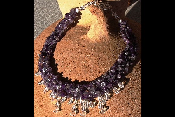 Statement Amethyst Necklace