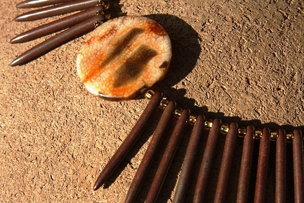 Sun Goddess Egyptian Necklace