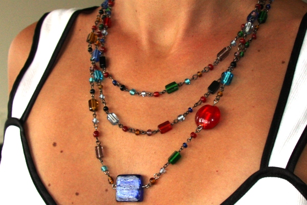 Super Long FUN Colorful Necklace