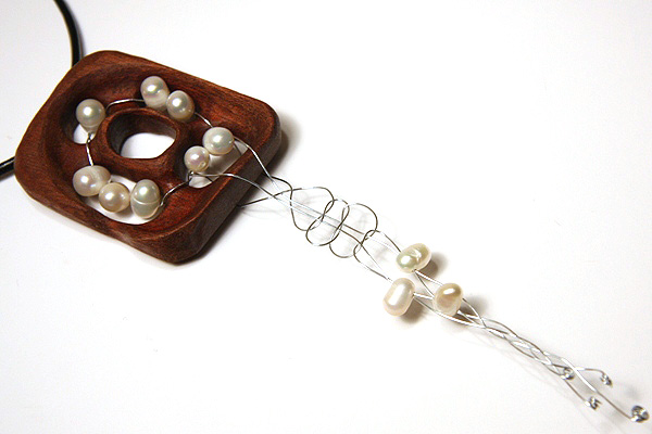 Mermaid  Sculptural Necklace