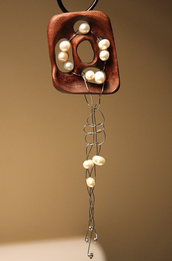 Mermaid  Sculptural Necklace